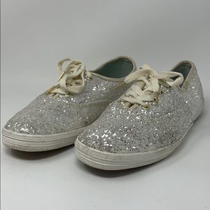 Sparkle Kate spade sneakers 7.5